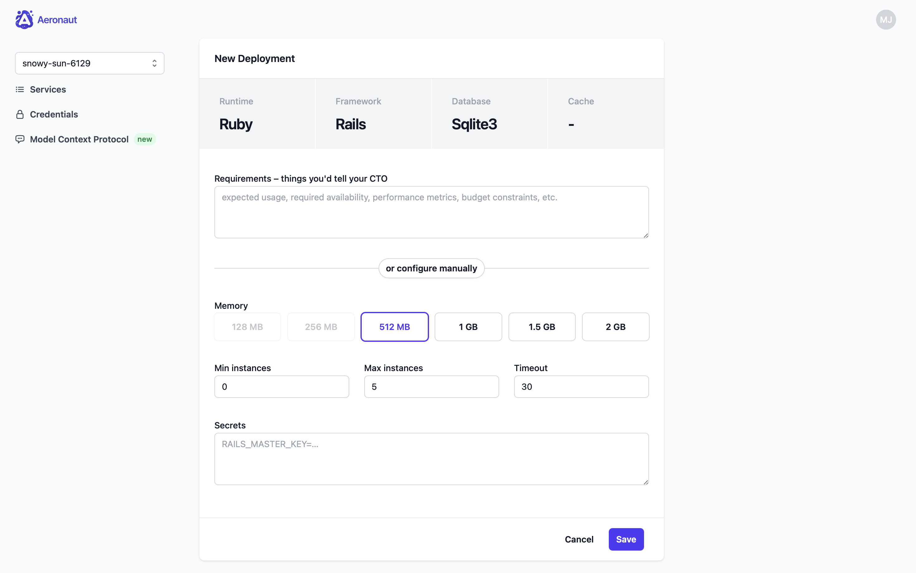 Product screenshot