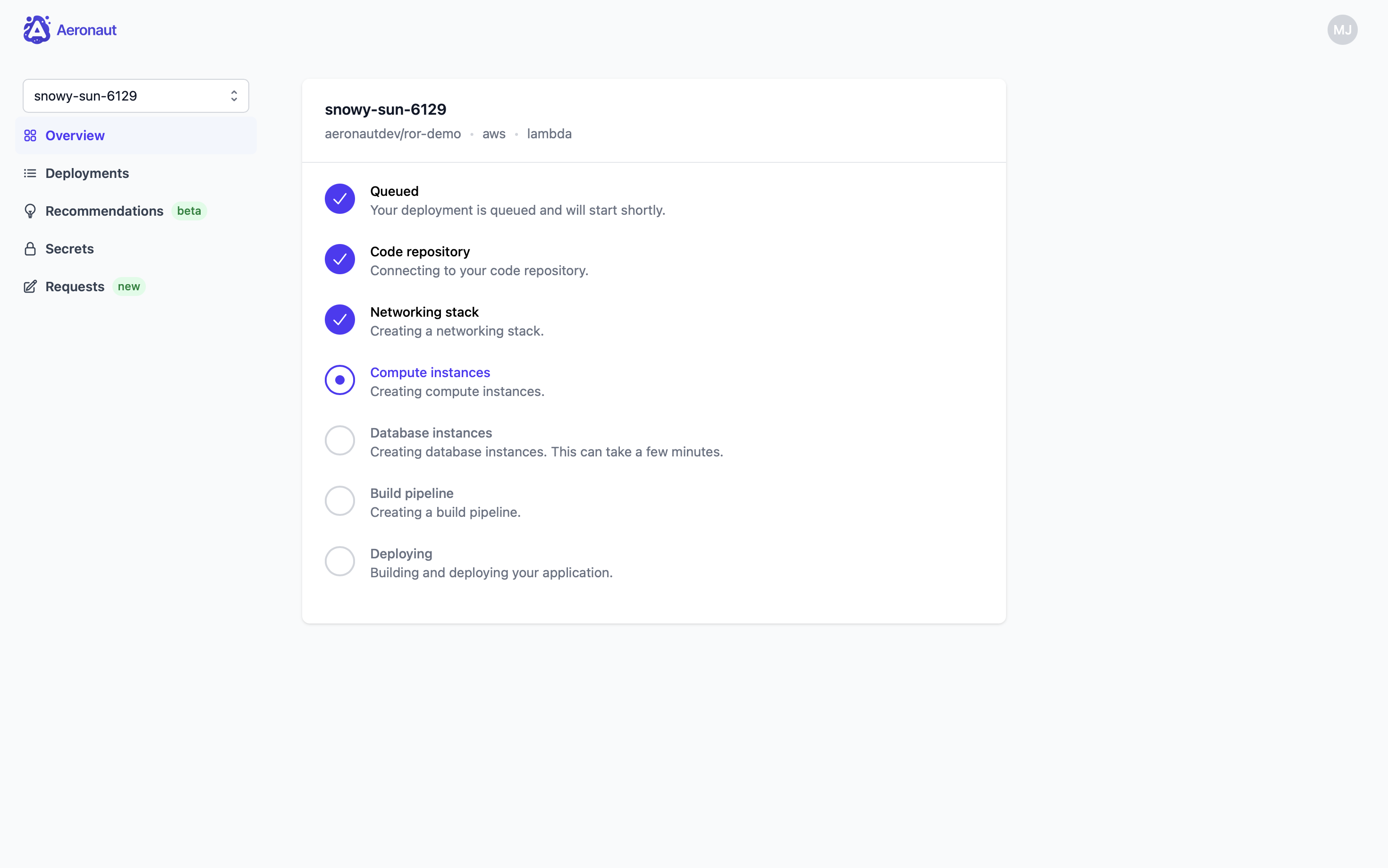 Product screenshot